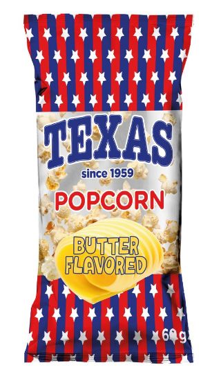 Pilt Texas popcorn võimaitseline 60g