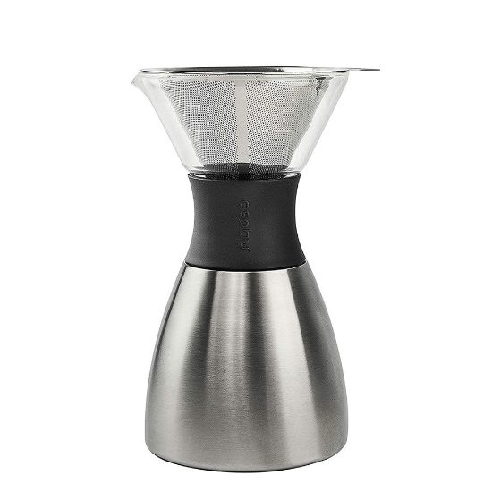 Pilt Asobu Pour Over Coffee Maker hõbedane 1000ml