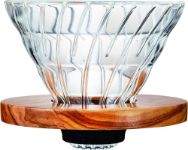 Pilt HARIO V60 koonus klaas oliivipuu 02