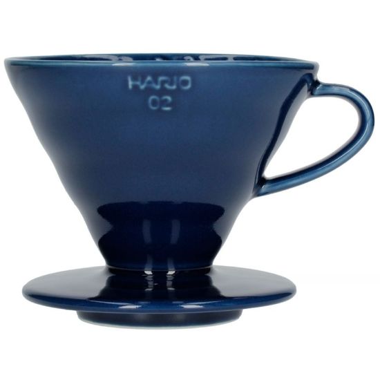 Pilt HARIO V60 koonus keraamiline, indigo sinine 02