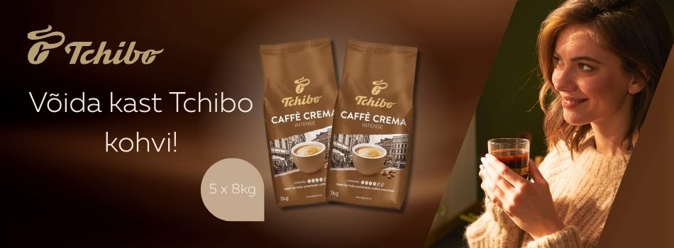 Võida kast (8 x1 kg) Tchibo kohviube
