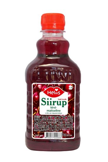 Pilt Heliis siirup kirsimaitseline 0,5L