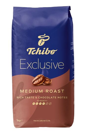 Pilt Tchibo Exclusive keskmine röst kohvioad 1000g