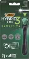 Pilt Bic raseerija Hybrid 3 sensitive 1+4tk