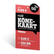 Pilt Tele2 kõnekaart 0,95€