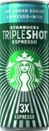 Pilt Starbucks Tripleshot kohvijook Ilma lisatud suhkruta 300 ml