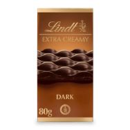 Pilt Lindt Extra Creamy tume šokolaad 80g