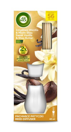 Pilt AIR WICK Diffuser Sweet Vanilla & Shea Butter 42 ML