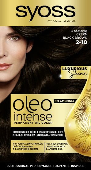 Pilt Syoss Oleo Intense 2-10 MUSTJASPRUUN