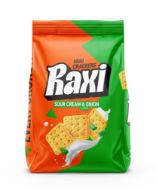 Pilt Pergale mini kreekerid Raxi hapukoore-sibulamaitselised 100g