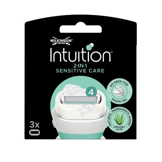 Pilt Wilkinson terad Intuition Sensitive Care 3tk