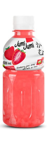 Pilt Jumi Jumi maasikajook nata de cocoga 0,32l