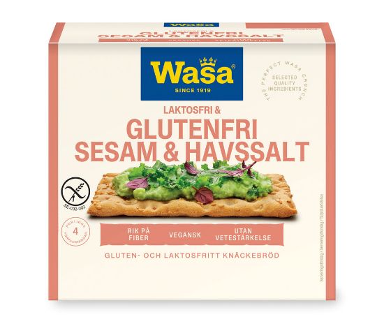 Pilt WASA näkileivad seesami ja meresoola, gluteenivaba, 240g