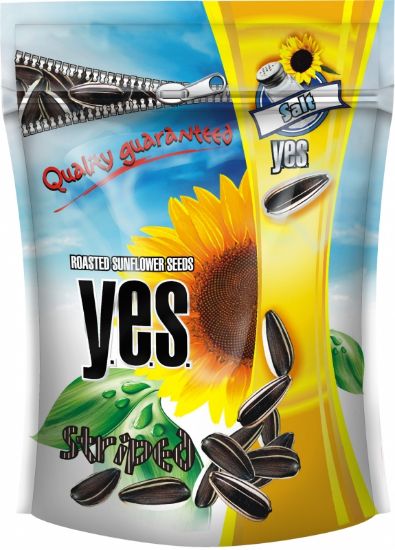 Pilt Y.E.S. röstitud päevalilleseemned soolaga 150g