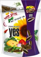 Pilt Y.E.S. röstitud päevalilleseemned juustu ja vürtsidega 150g