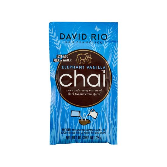 Pilt David Rio Chai Elephant Vanilla doosipakid 12x28g