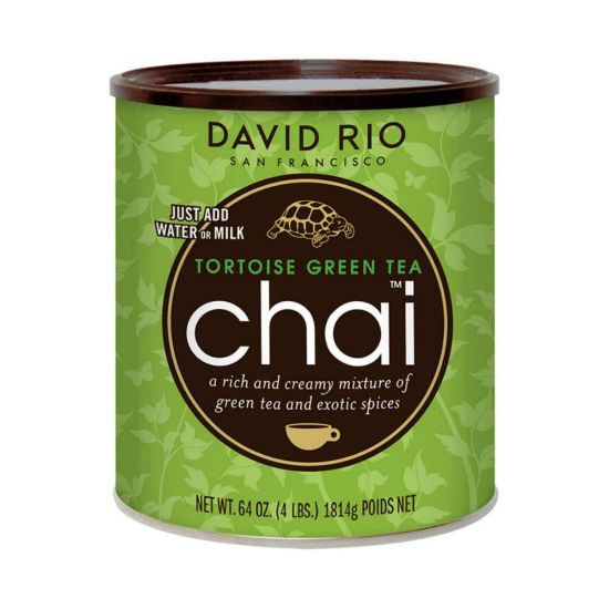 Pilt David Rio Chai Tortoise Green Tea suur purk 1,814kg