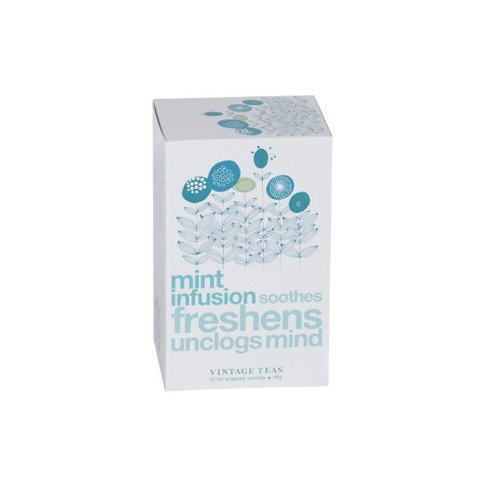 Pilt Vintage Teas Piparmünt teepakk 30tk