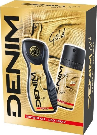 Pilt Denim deo 100ml+ dushigeel 250ml Gold Kinkekarp