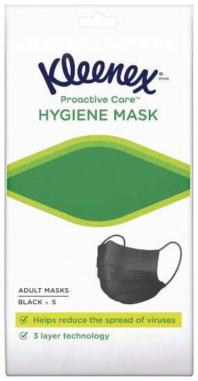 Pilt Kleenex hügieenilised maskid täiskasvanutele 5tk