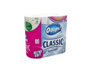 Pilt Ooops! tualettpaber Classic Sensitive 4 rulli