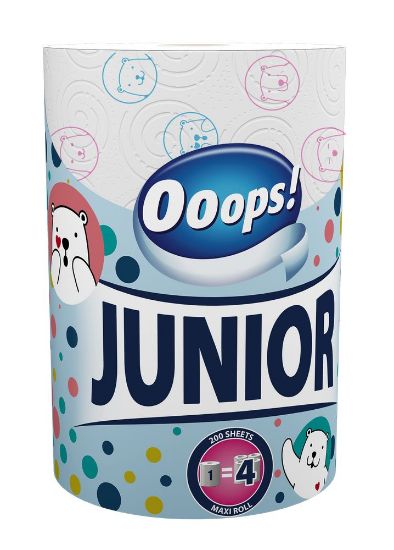 Pilt Ooops! paberkäterätik Junior 200 lehte