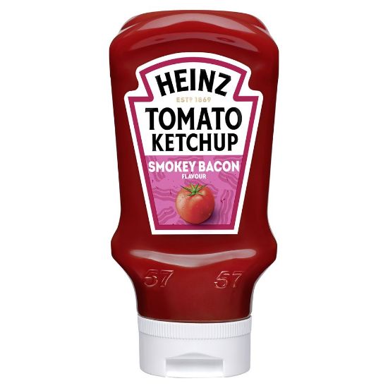 Pilt Heinz ketšup suitsuse peekoni maitsega 460g/400ml