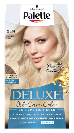 Pilt Palette Deluxe XL9 PLAATINABLOND