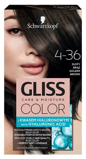 Pilt Gliss Color 4-36 KULDPRUUN