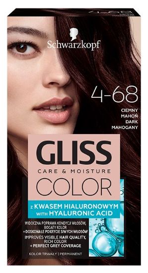 Pilt Gliss Color 4-68 TUME MAHAGON