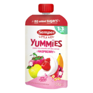 Pilt Semper Yummies vaarikas 120g 1-3a.