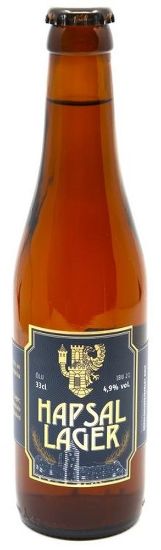 Pilt Hele õlu Hapsal Lager 4,9% 0,33l