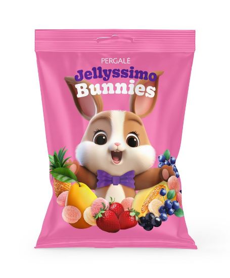 Pilt Pergale kummikommid Bunnies 150g
