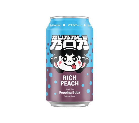 Pilt Bubble Bob virsiku teejook mahlamullidega 0,33l