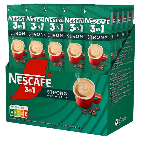Pilt Nescafé 3in1 Strong lahustuv kohvijook karbis (28x16g)