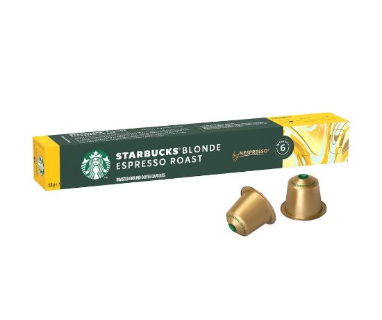 Pilt Starbucks kohvikapsel Nespresso Blonde 10x5,3g