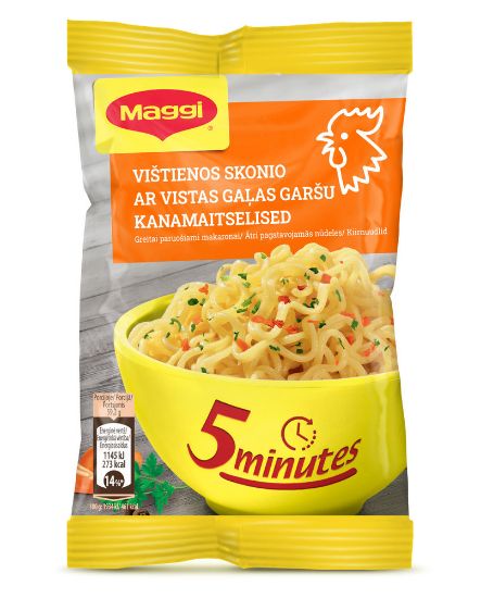 Pilt Maggi kiirnuudlid kanamaitselised, 59.2g