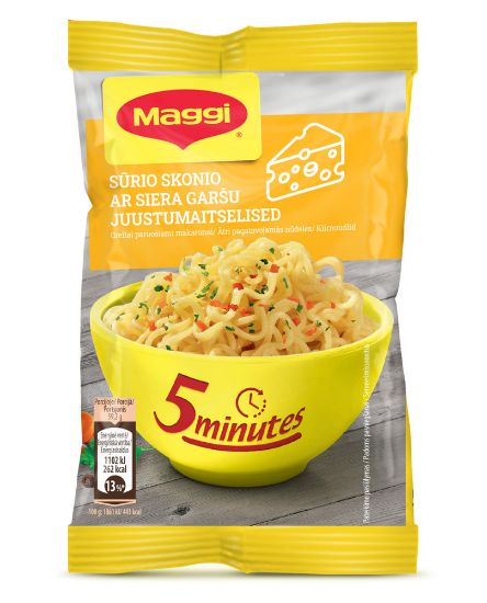 Pilt Maggi kiirnuudlid juustumaitselised, 59,2g