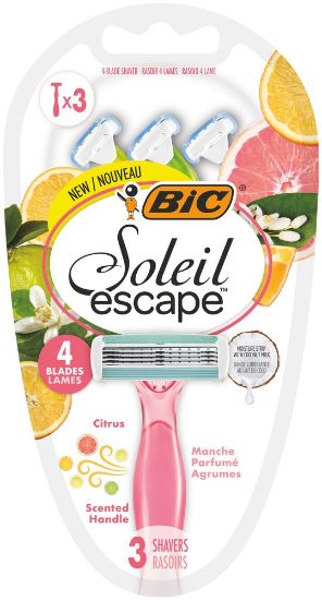 Pilt Bic raseerija Soleil Escape 4 tsitrus 3tk