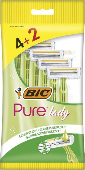 Pilt Bic raseerija Pure 3 Lady 4+2tk