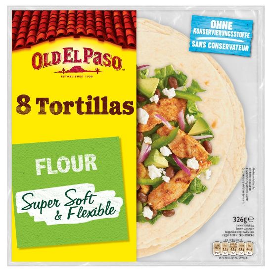 Pilt Old el Paso nisutortilla, 8tk 326g