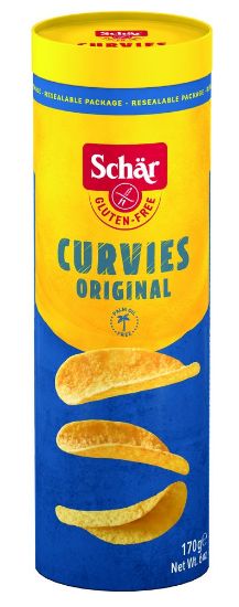 Pilt Schär Curvies Original kartulikrõpsud, gluteenivaba 170g