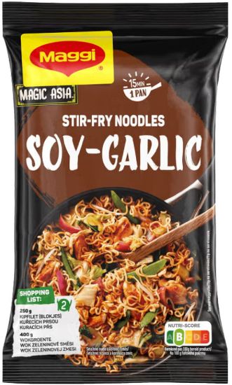 Pilt Maggi vokinuudlid küüslaugu ja soja, 185g