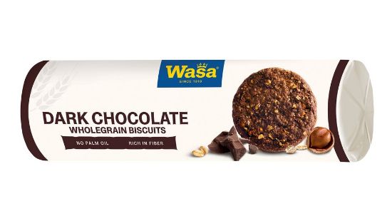 Pilt WASA täisteravilja küpsised tumeda šokolaadiga 230g