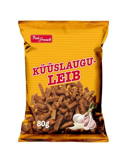 Pilt Balsnack leivakrõbinad küüslaugu 80g