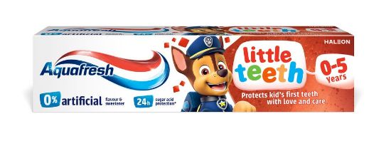 Pilt Aquafresh hambapasta Little Teeth Paw Patrol 50ml (0-5a)