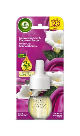 Pilt AIR WICK Electrical Moon Lily & Smooth Satin täide 19 ML