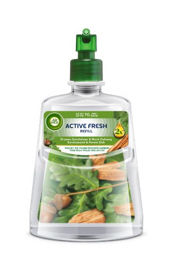 Pilt AIR WICK Active Fresh Sandalwood & Forest Oak täide 228 ML