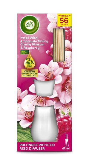 Pilt AIR WICK Diffuser Cherry Blossom & Raspberry 42 ML