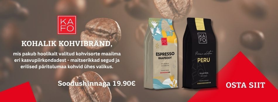 Kafo kohviuba hea hinnaga